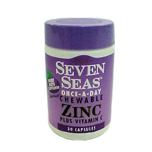 Seven Seas Zinc Chewable Capsules - size: 30