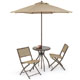 Unbranded Seychelles 60cm Table Bistro Set