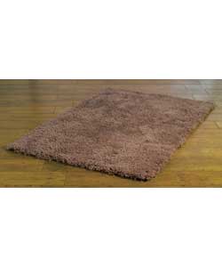 Unbranded Shaggy Acrylic Rug Natural 170 x 110