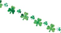 Shamrock 3-D Foil Banner