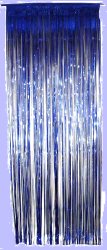 Shimmer Curtain - Blue - 2.4m x 0.9m