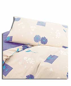 Sicily Blue King Size Duvet Cover Set