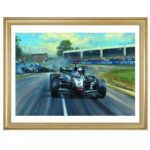 Signed David Coulthard Australian Grand Prix 2003 print