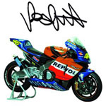 Signed Honda RC211V Valentino Rossi 2002