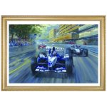 Signed Juan Pablo Montoya Colombian Magic print