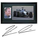 Signed Kimi Raikkonen framed photographic set