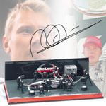 Signed Mika Hakkinen McLaren MP4/14 pit-stop