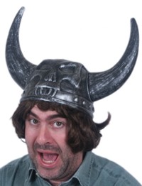 Skull Viking Hat Plastic