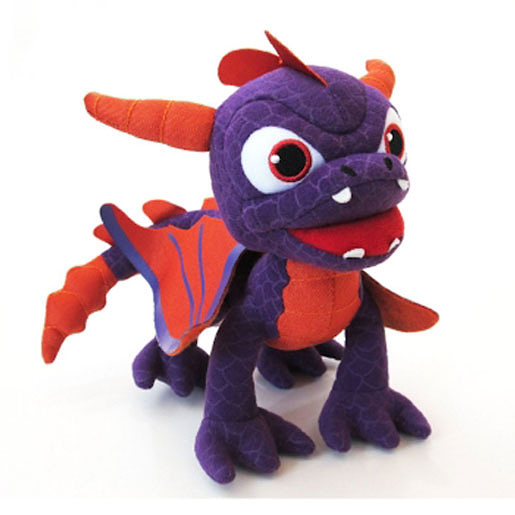 Unbranded Skylanders Giants 15cm Soft Toy - Spyro