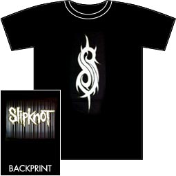 with slipknot print on reverse