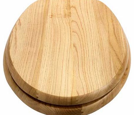 Unbranded Slow Close Toilet Seat - Light Oak