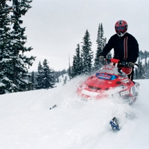 Unbranded Snowmobiling from Whistler Village - Fitzsimmons Creek Driver