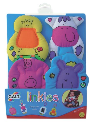 Soft Play Linkies Farm Set Of 4- Galt