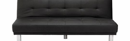 Unbranded Soho Large Clic Clac Sofa Bed - Black