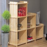 Solid Pine Floor Standing Unit - H109 x W109 x D30cm