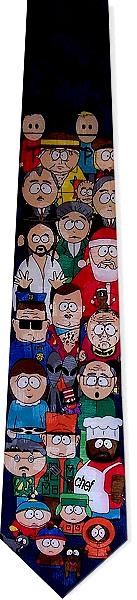 South Park Group Tie