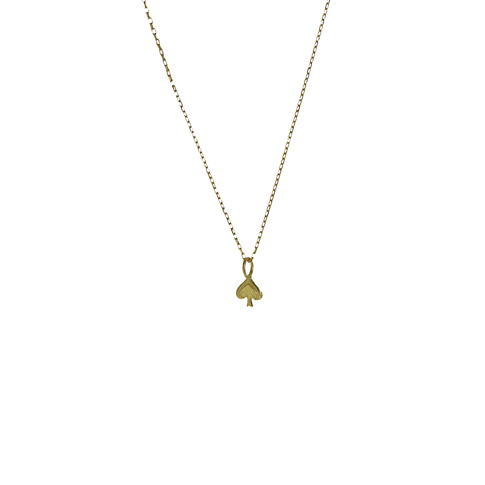 Unbranded Spade Pendant