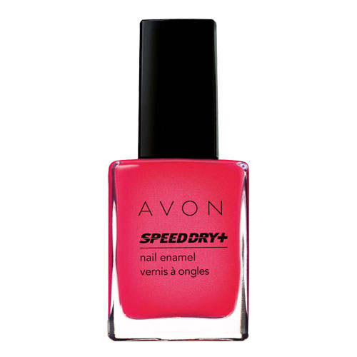 Unbranded Speed Dry Nail Enamel in Mambo Melon