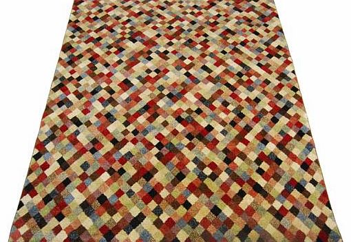 Unbranded Spirit Harlequin Rug 80x150cm - Multicoloured