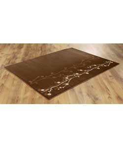 Sprigs Chocolate Rug 120X170