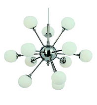 `Sputnik` Steel Ceiling Fitting  12 light steel ce