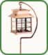 Square Copper Solar Light