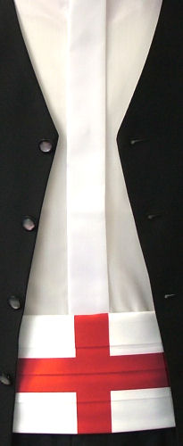 Unbranded St George Cross Cummerbund