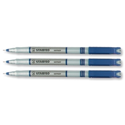 Cushion point fineliner with its own suspension system in the tipEnsures easy writing  reduces tip