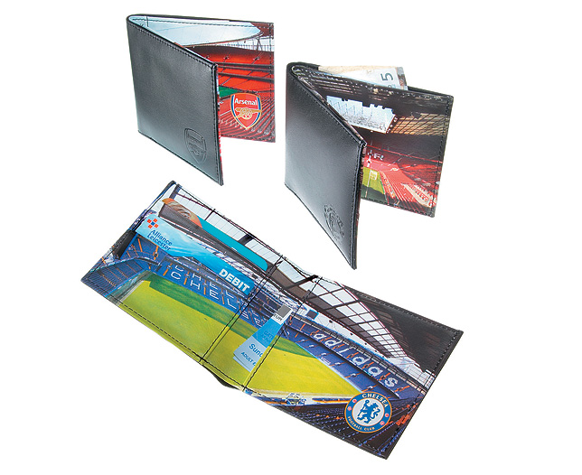 Unbranded Stadium Leather Wallets - West Ham United