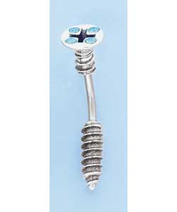 Stainless Steel Crystal Set Screw Body Bar