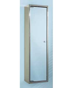 Stainless Steel Slimline Bathroom Cabinet