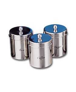 Stainless Steel Storage Jars