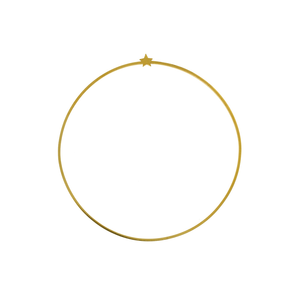 Unbranded Star Bangle - Gold