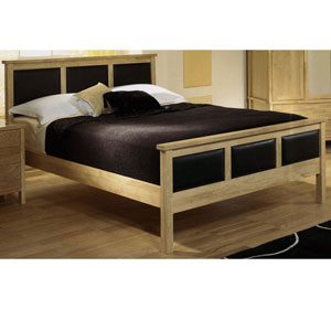 Star Collection Atlantis Leather 5ft Kingsize Bedstead
