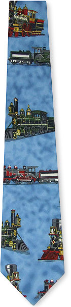 Unbranded Steam Engine Tie