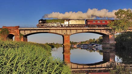 Unbranded Steam Train Journey to Swanage and Corfe for Two