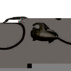 Portable pressurised steam cleaner