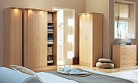 Storage 3 Door Sliding Robe with Internal Shelves