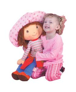 27in tall Strawberry Shortcake berry soft plush cu