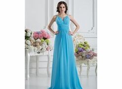 Unbranded Stretch satin Chiffon Floor-length Straps Light