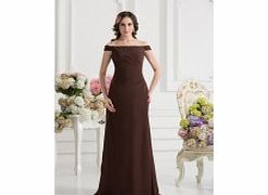 Unbranded Stretch satin Chiffon Floor-length