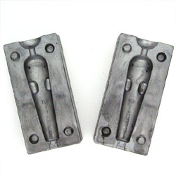 Unbranded Strikeout Lead Mould - 5oz / 150gram