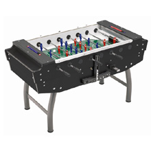 Unbranded Striker Glasstop Table Football Table Black