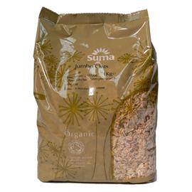 Unbranded Suma Organic Oats - Jumbo - 1kg