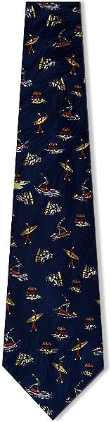 Unbranded Surfing Tie