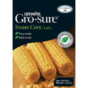 Unbranded Sweetcorn Lark Vegetable Seeds