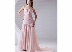 Unbranded Sweetheart Backless Beading Asymmetrical Pleat