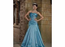 Unbranded Sweetheart Terse Evening Dresses (Taffeta Sweep