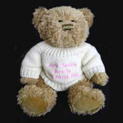 Tatty Teddy Message Bear Blue