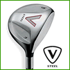 Taylor Made V Steel Fairway Woods Steel Shaft